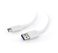 Gembird Cable USB-C to USB3 3m white/Ccp-USB3-Amcm-W-10