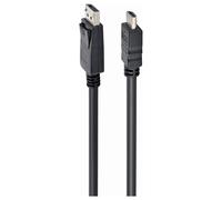 Gembird Cavo adattatore CABLEXPERT Black 3m CC DP HDMI 3M