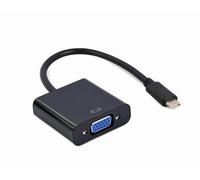 Gembird Cavo Adattatore USB Tipo C A VGA 15 CM Nero