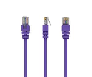 Gembird Cavo di rete RJ45/RJ45 Cat5e 0,25 m Violet U/UTP (UTP) - Nouvo