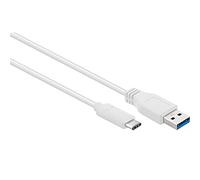 Gembird Cavo USB-C a USB3, 0,5 m, bianco/Ccp-USB3-Amcm-W-0,5 m