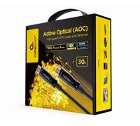 Gembird CCBP-HDMI-AOC-30M-02 Cavo HDMI ad alta velocità con ottica attiva AOC con Ethernet 30 m