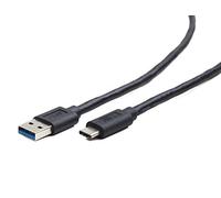 GEMBIRD CABLE USB 3.0 A USB TIPO C 1.80M NEGRO
