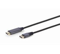 Gembird CC-DP-HDMI-4K-6 Cavo adattatore Displayport a HDMI maschio/maschio serie Premium da 1,8 m