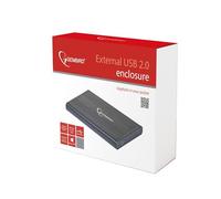 Gembird Housing esterno HD 2.5 SATA -usb 2.0 Aluminum - colore nero