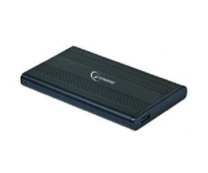 Gembird EE2-U2S-5 contenitore di unità di archiviazione Custodia per Disco Rigido (HDD) Nero 2.5"