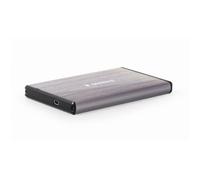 Gembird EE2-U3S-3-LG CAJA EXTERNA HDD USB 3.0 2.5 ALLUMINIO CEPILLADO GRIGIO CLARO