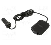GEMBIRD EG-4U-CAR-01 Alimentatore USB