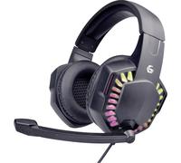 Gembird GHS-06 Cuffie On Ear via cavo Stereo Nero regolazione del volume Gaming