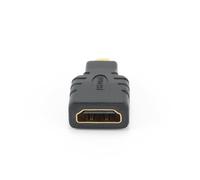 Gembird HDMI(F)-microHDMI(M) Nero