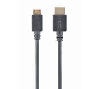 Gembird HDMI - mini HDMI, 3m cavo HDMI HDMI Tipo A (Standard) HDMI Tipo C (Mini) Nero - Nouvo