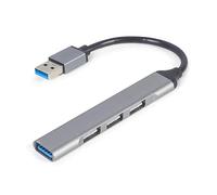 GEMBIRD Hub USB a 4 porte (USB3 x 1 porta, USB2 x 3 porte), argento marca