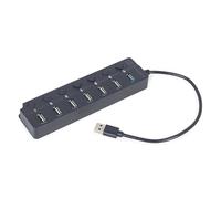 Techmade Gembird Hub USB 7 Porte 1xUSB 3.1 + 6xUSB 2.0