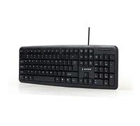 Gembird KB-U-103-PT tastiera USB Portoghese Nero