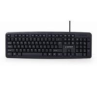 Gembird KB-U-103-RU tastiera USB QWERTY Inglese, Russo Nero