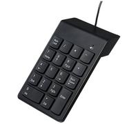 Gembird KPD-U-03 Cablato Tastierino numerico Nero