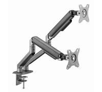 Gembird MA-DA2-05 supporto da tavolo per Tv a schermo piatto 81,3 cm (32") Scrivania Grigio