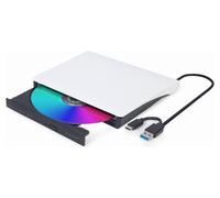 Gembird Masterizzatore External White DVD USB 03 BW