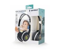 GEMBIRD MHP-JR-BK CUFFIE, Nero