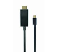 Cavo Mini DisplayPort a HDMI Gembird 4K 1,8m con IC Integrato Cavo Mini DisplayPort a HDMI Gembird 4K 1,8m con IC Integrato