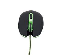 Gembird Mouse ottico USB 3 pulsanti con funzione di scorrimento verde