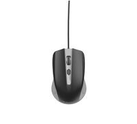 GEMBIRD mouse Ufficio Ottico USB Ambidestro 1200 DPI Cavo Nero