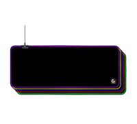 Gembird MP-GAMELED-L tappetino per mouse Tappetino per mouse per gioco da computer Nero