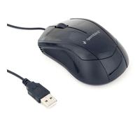Mouse ottico Gembird MUS-3B-02 1000 DPI Nero