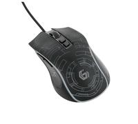Gembird MUSG-RGB-01 mouse Mano destra USB tipo A 3600 DPI