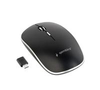 Gembird MUSW-4BSC-01 mouse Ambidestro RF Wireless USB Tipo-C Ottico 1600 - Mouse - 1.600 dpi MUSW-
