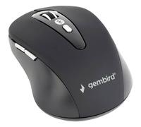 Gembird MUSWB-6B-01 Mouse Bluetooth® Ottico Nero 6 Tasti 800 dpi, 1600 dpi