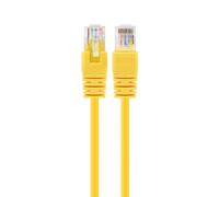 Gembird PP12-1M/Y cavo di rete Giallo Cat5e U/UTP (UTP)