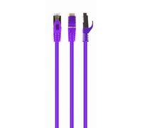 Gembird PP6A-LSZHCU-V-1M Cavo di rete viola Cat6a S/FTP (S-STP) - Nouvo