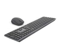 Gembird KBS-ECLIPSE-M500-PT Combinazione tastiera wireless + mouse Layout portoghese