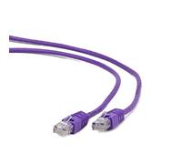 Gembird RJ45/RJ45 Cat5e 1m cavo di rete U/UTP (UTP) Porpora