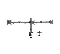 Gembird Supporto Per 3 Monitor Ma-d3-01 Da 17 A 27 Pollici 7kg