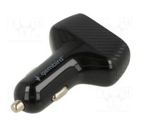 GEMBIRD TA-U2QC3-CAR-01 Alimentatore USB