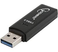 Gembird UHB-CR3-01 - Lettore di schede di Memoria USB (MS), MicroSDXC, MiniSDHC,