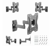 Gembird WM-42ST-01 Supporto TV a parete 106,7 cm (42") Nero