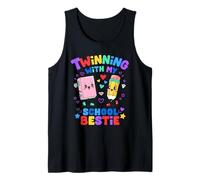 Gemellaggio con la mia Migliore Amica della Scuola Cute Back to School Friends Canotta