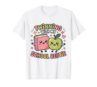 Gemellaggio con la mia Migliore Amica della Scuola Twin Day Maglietta