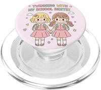 Gemellaggio con la mia migliore amica della scuola Twin Day PopSockets PopGrip per MagSafe