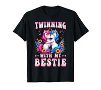 Gemellaggio con My Bestie Unicorn Friends Spirit Week Girls Maglietta