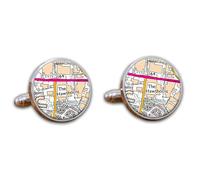 Gemelli a forma di mappa dello stadio di calcio, West Brom Ground Map Gemelli, Hawthorns Map Gemelli