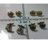 GEMELLI A SCATTO X CAMICIA bellissimi eleganti cufflinks 1 coppia ARTIGIANALI