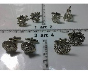 GEMELLI A SCATTO X CAMICIA bellissimi eleganti cufflinks 1 coppia ARTIGIANALI