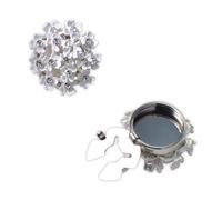 Gemelli alla moda con stelle e fiori per matrimonio | Aggiungi raffinatezza a qualsiasi outfit formale o casual, elevando il tuo look professionale o serale per uno speciale