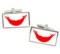 Gemelli Bandiera Di Rapa Nui Isola Di Pasqua In Scatola Regalo Chrome