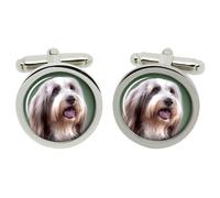 Gemelli Bearded Collie In Scatola Cromata In Box