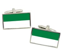 Gemelli Con Bandiera La Guajira (Colombia) In Scatola Regalo In Cromo